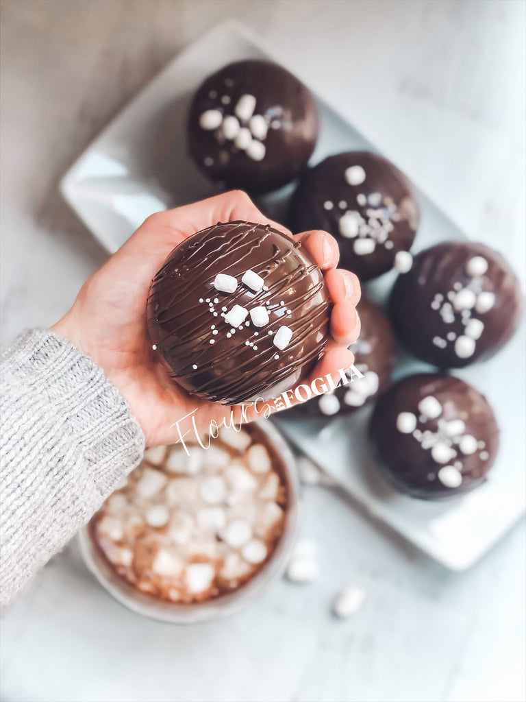 Making Hot Cocoa Bombs