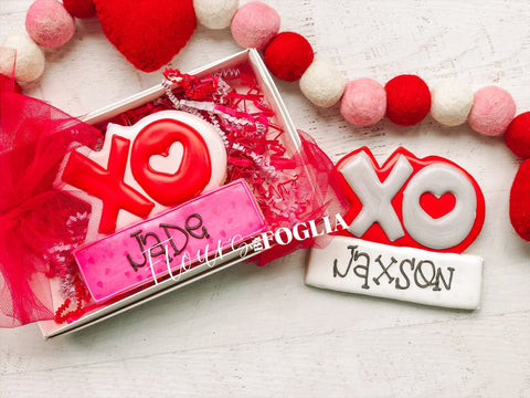 Personalized XO Plaque